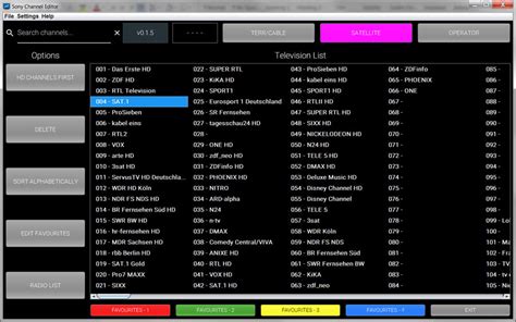 channel list editor download.